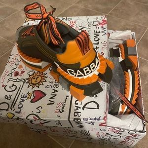 Dolce and Gabbana Queen low-top sneakers